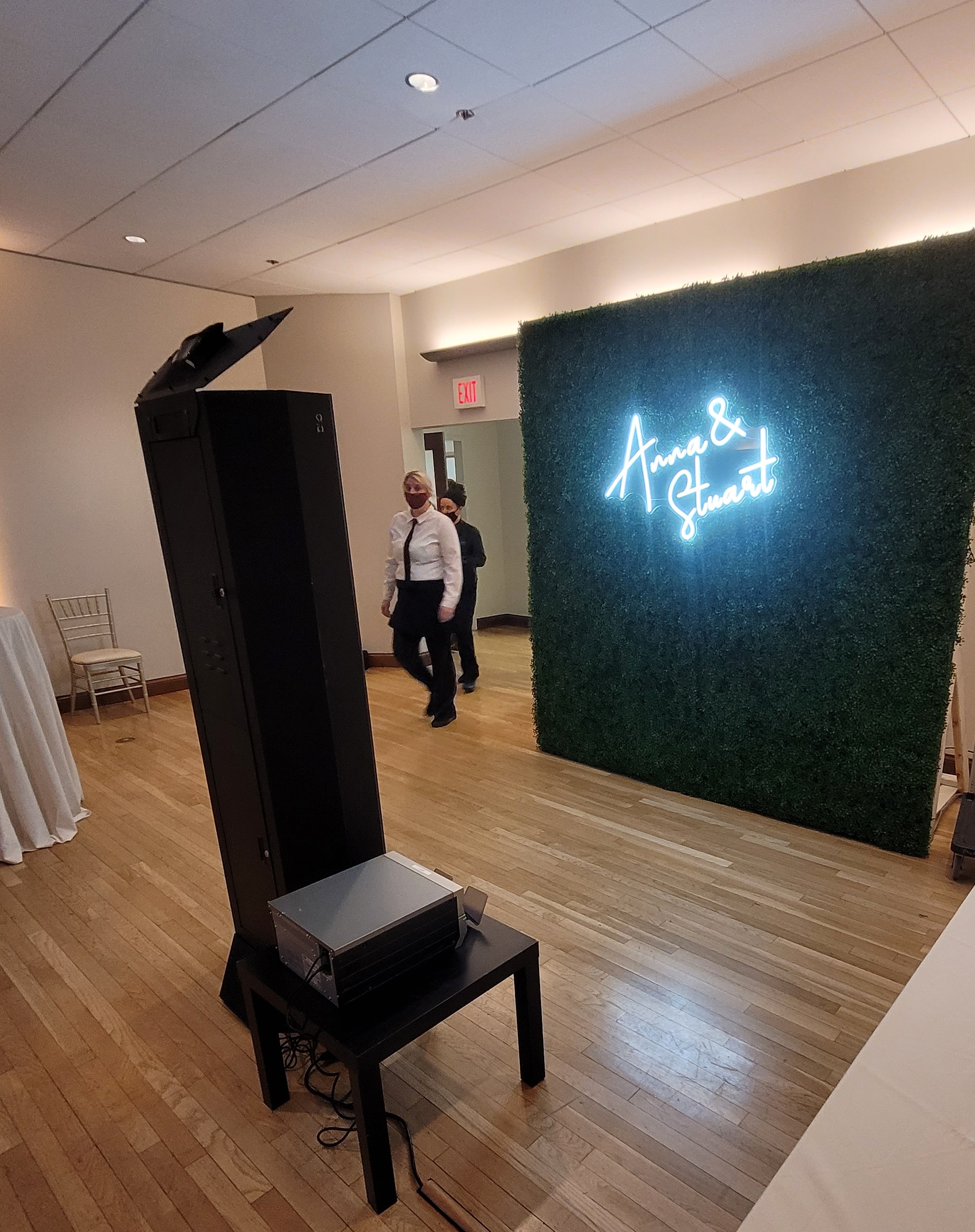 Mirror X photo booth at The Center Cincinnati